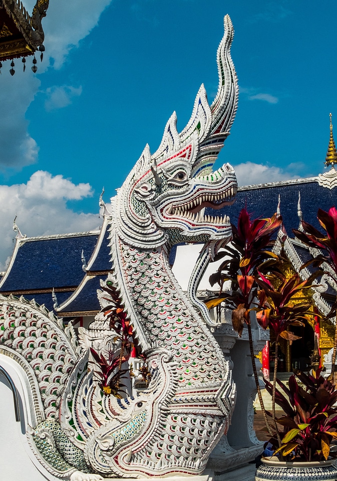Dragons sculpture north thailand