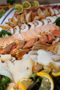 Fish salmon schiller locke