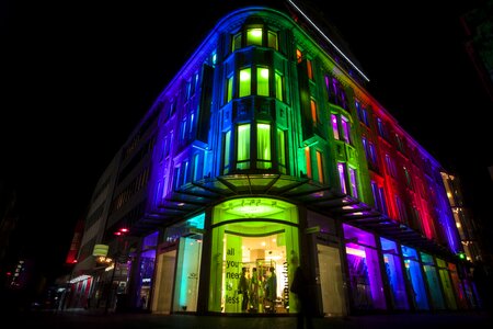 Night colorful led technology
