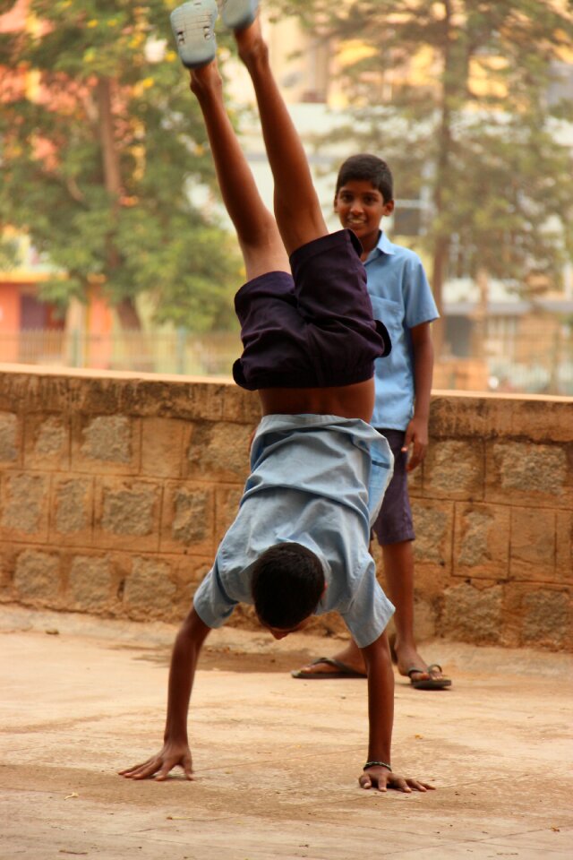 Joy kids playing fun