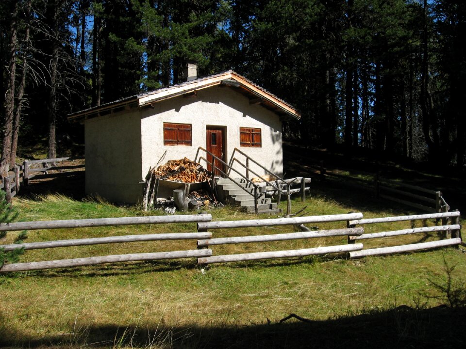 Holiday house architecture chalet