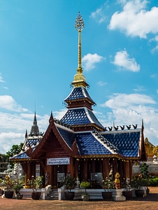Temple complex temple north thailand