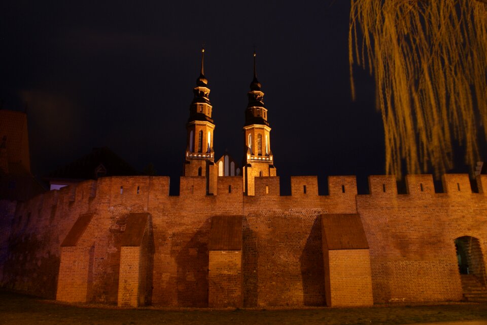 Photo night night opole by night
