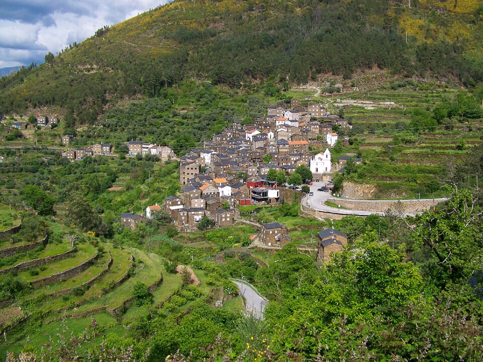 Terraces lane facades