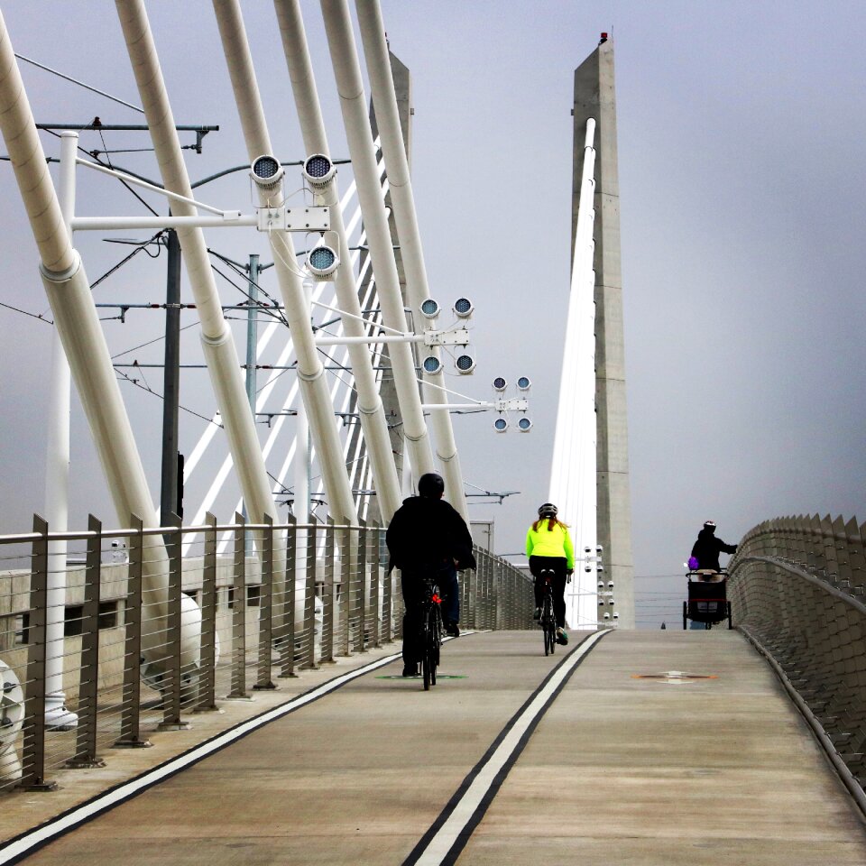People's bridge walking