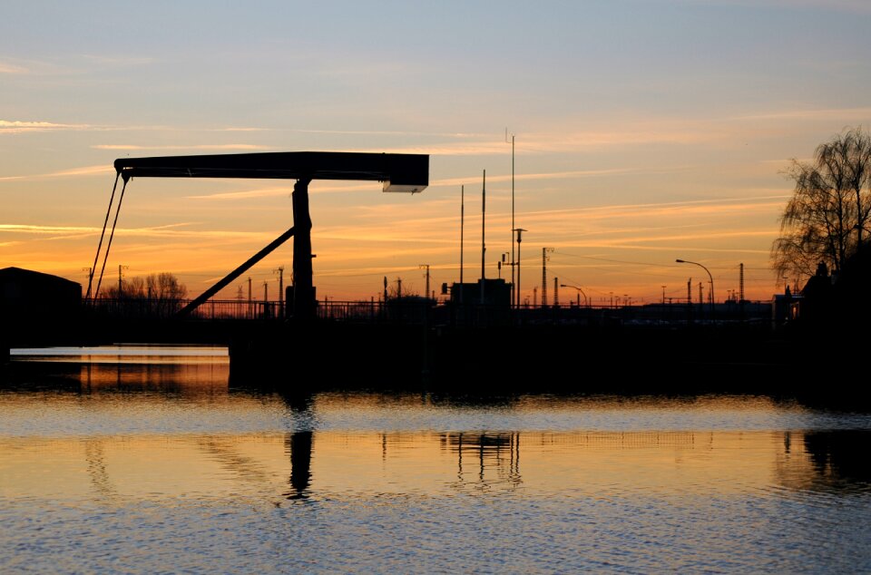 River landscape east frisia
