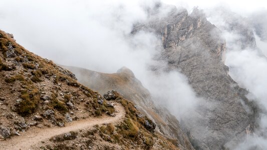 Italy mountains path