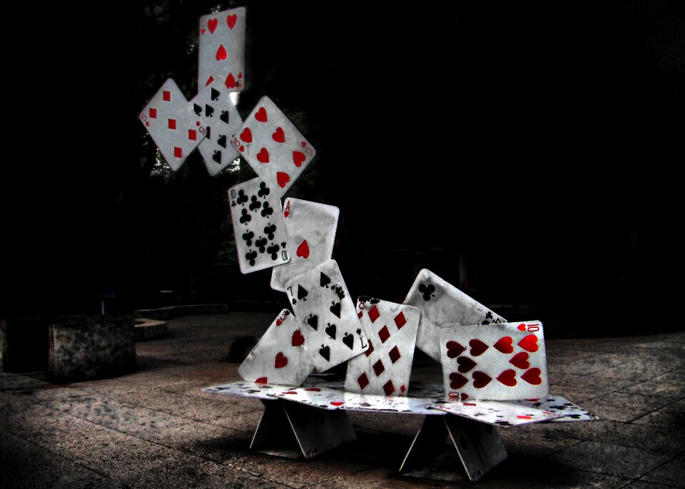 Gambling cards black gaming
