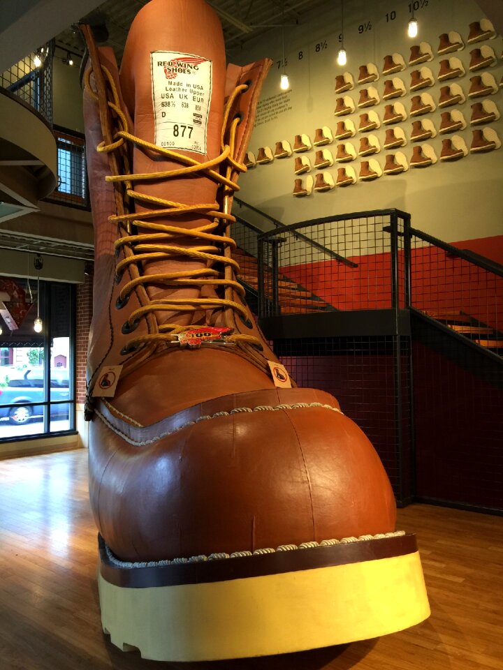 World's largest boot shoe