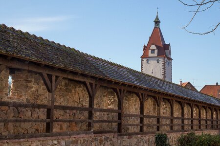 City wall truss gengenbach