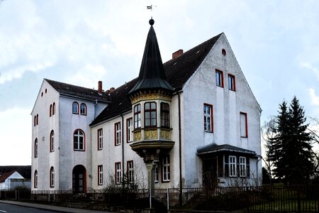 Saxony-anhalt building facade