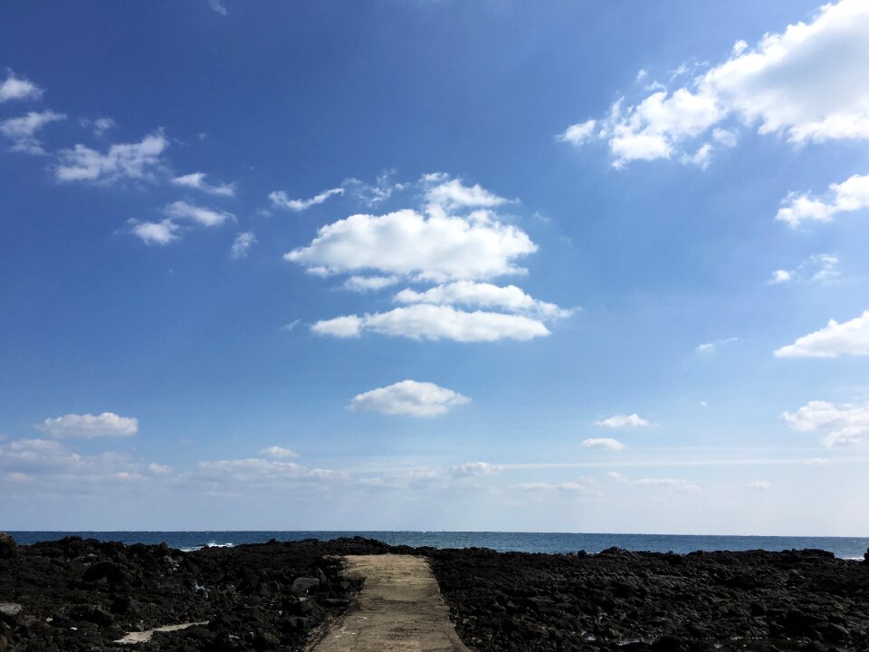 Nature scenery jeju-do