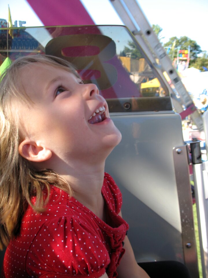 Young cheerful happiness