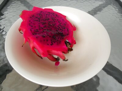 Pink fruit exotic