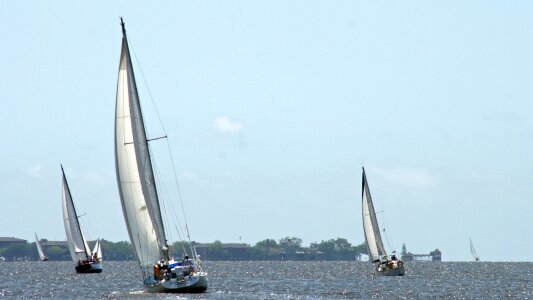 Yacht water sail photo