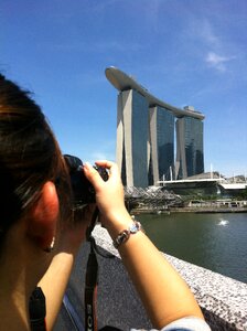 Taking photo singapore photo