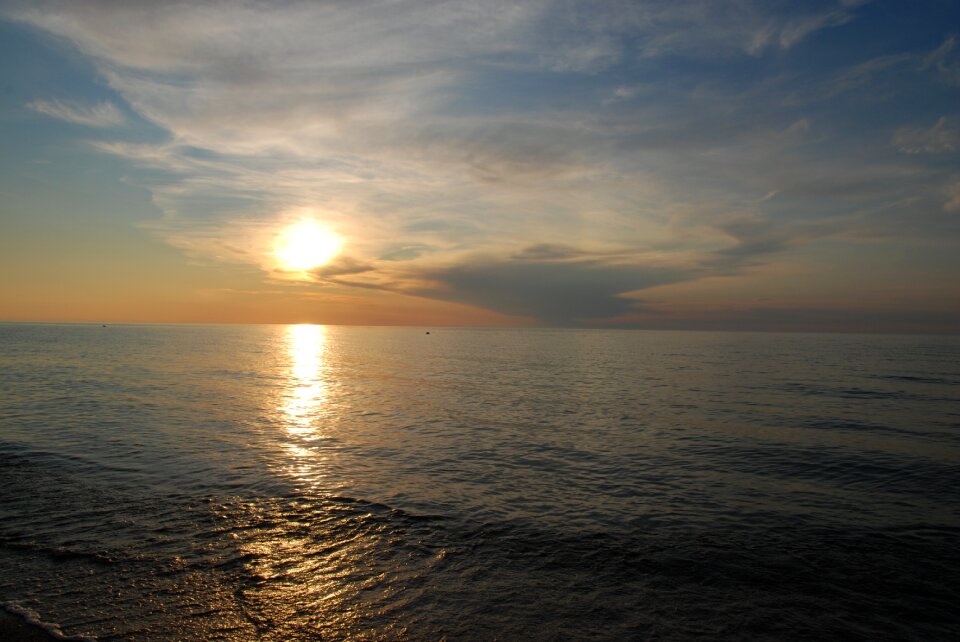 The coast of the baltic sea the coast west