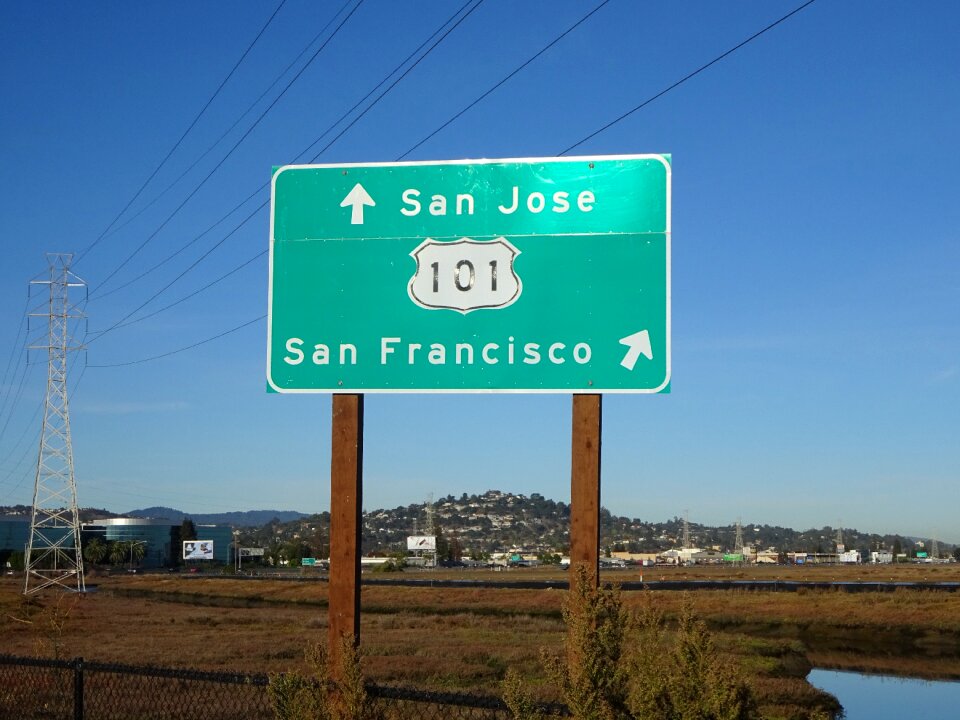 Street sign san francisco usa