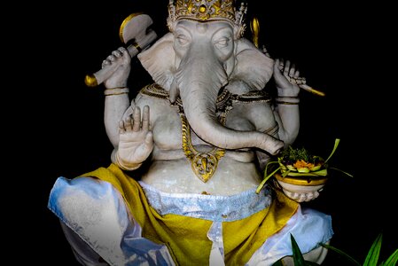 Bali statue god ganesh