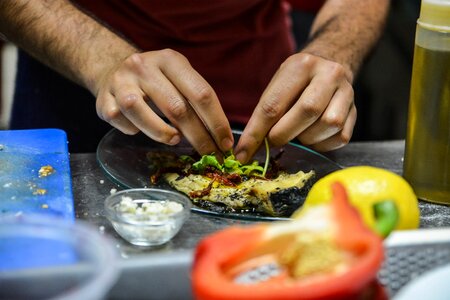 Cooking cook plate