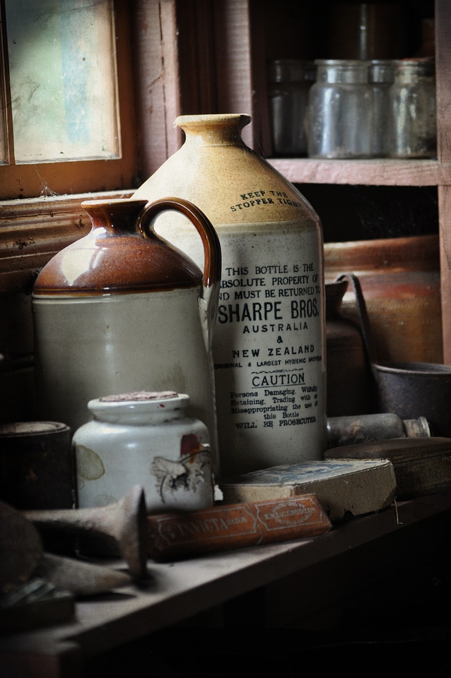 Dust dusty abandoned