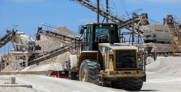 Quarry belts equipment quarrying