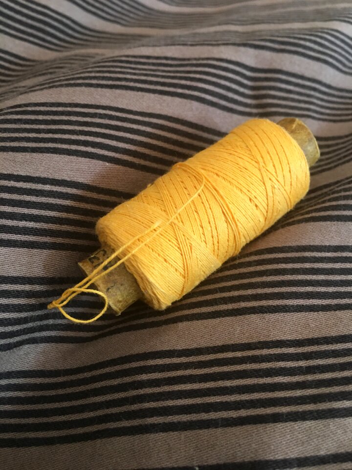 Tailor thread a tailor rolled filini
