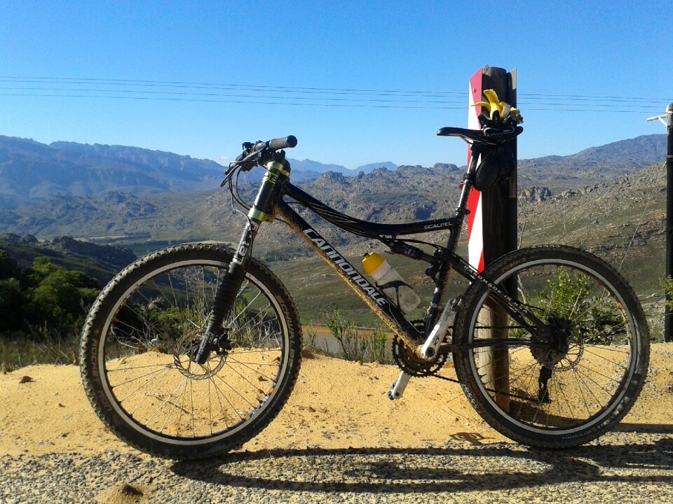Nature mountain bike