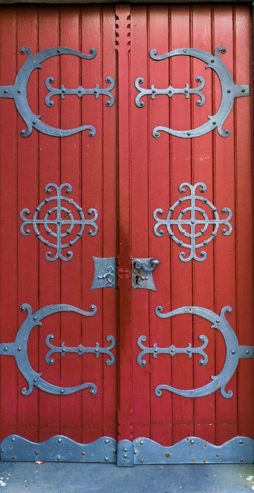 Gate input house entrance