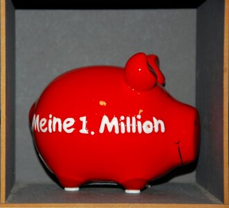 Piggy bank money wealth