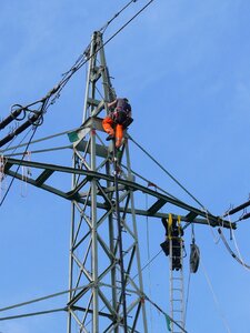 Power poles energy electricity photo