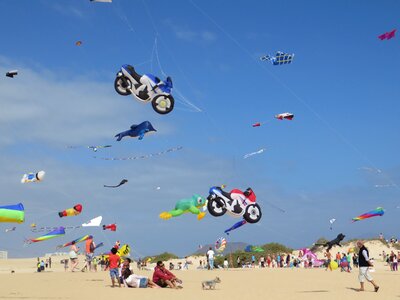 Fuerteventura beach kite festival