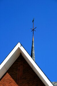 Gable spire sky photo