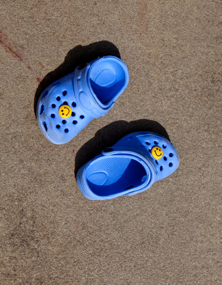 Beach footwear pair