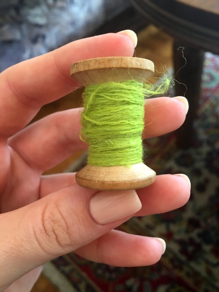 Tailor thread a tailor rolled filini