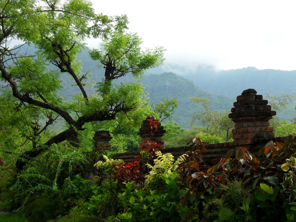 Mountains rainy season indonesia