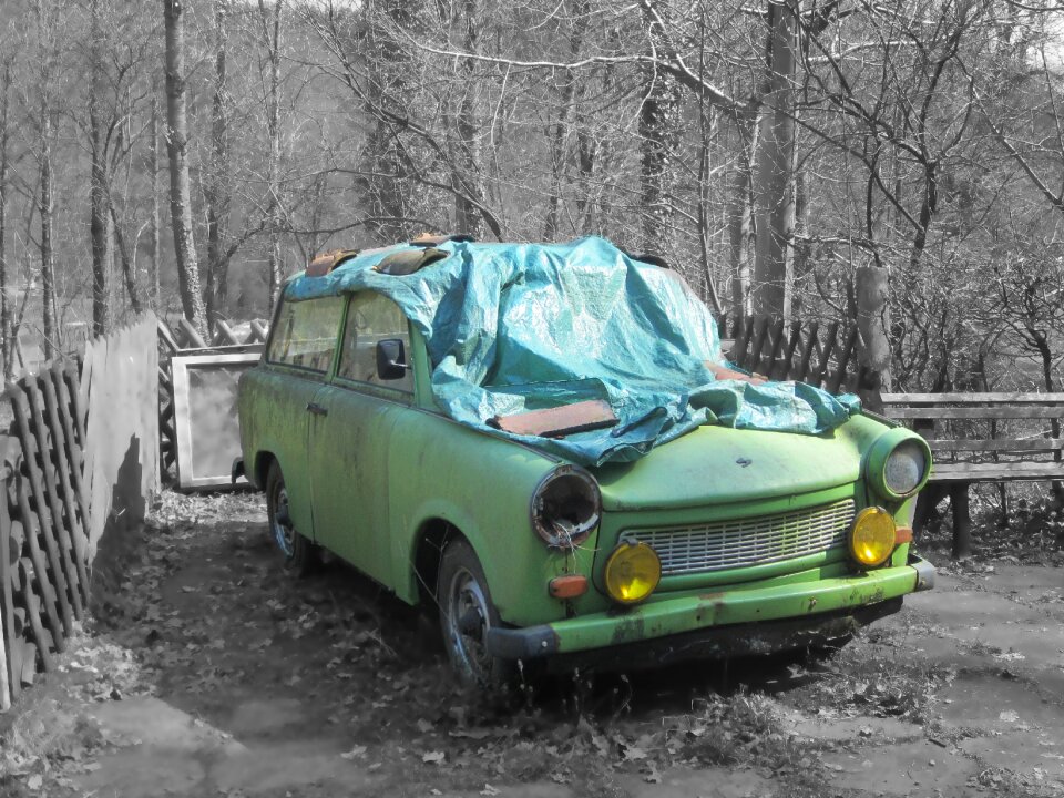 Wreck trabbi oldtimer