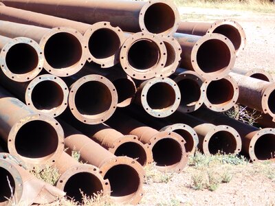 Metal industrial plumbing
