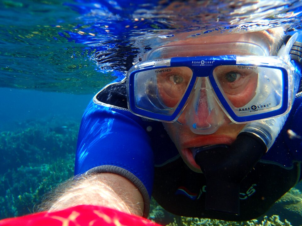Snorkeling diving mask vacations