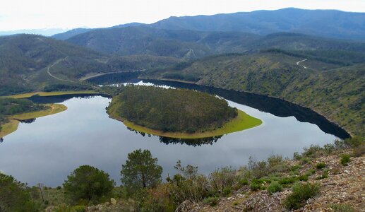 Water landscape spain