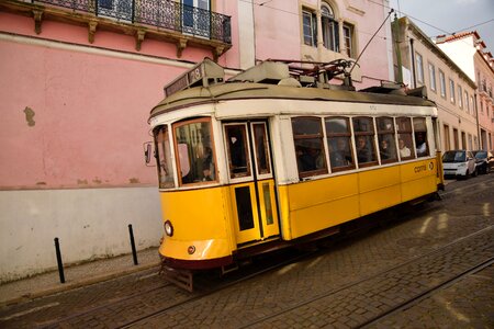 Holidays tram passengers