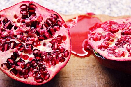 Healthy vitamins red