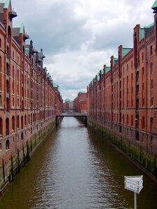 Building old speicherstadt architecture