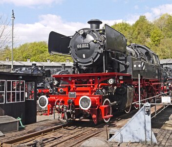 Bochum hub locomotive shed photo