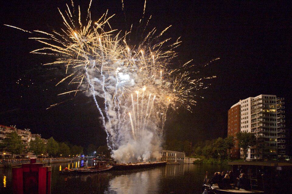 Groningen netherlands fireworks show