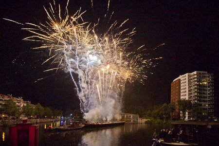 Groningen netherlands fireworks show