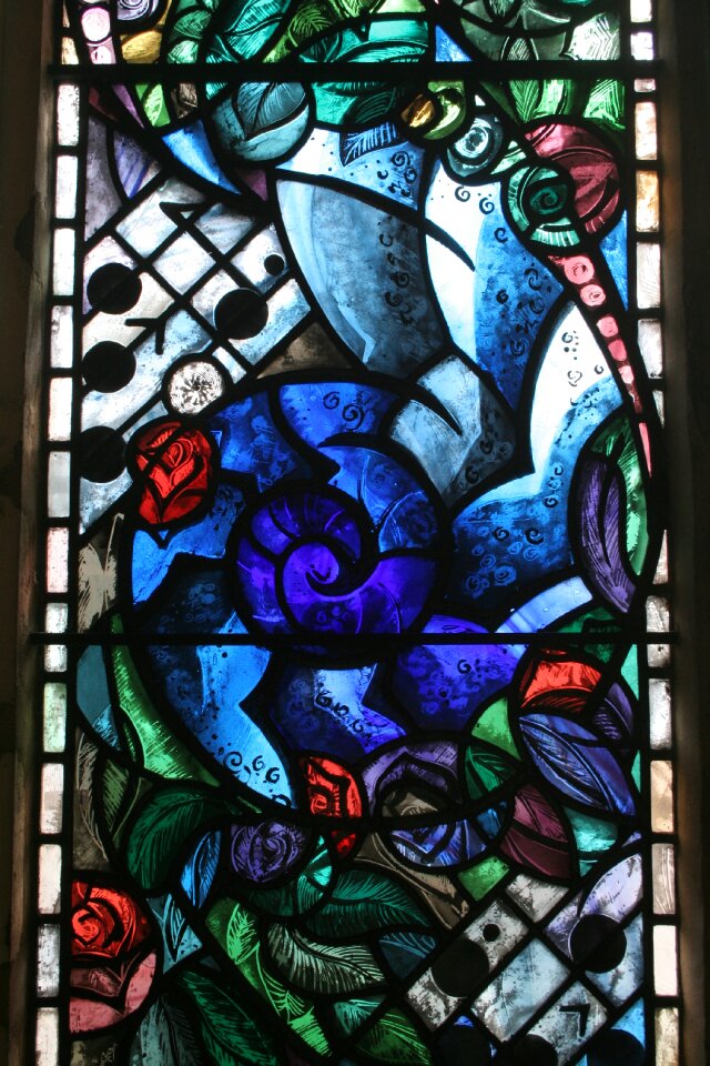 Window church memorial photo