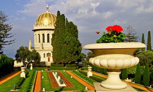 Bahá ' í weltzentrum shrine bahá ' í faith garden