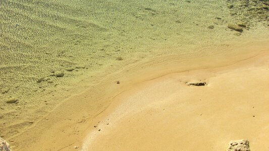 Crystal clear sea