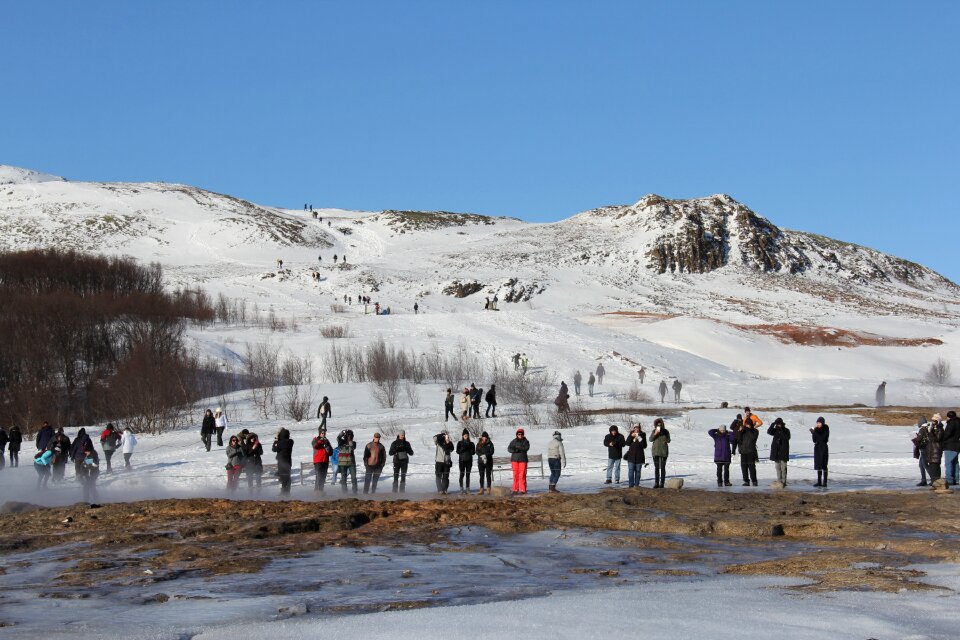 Amazing hot geysers famous